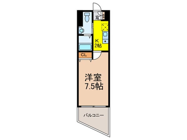 ボヌールクラルテの物件間取画像